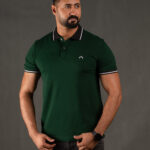 GREEN POLO T-SHIRT