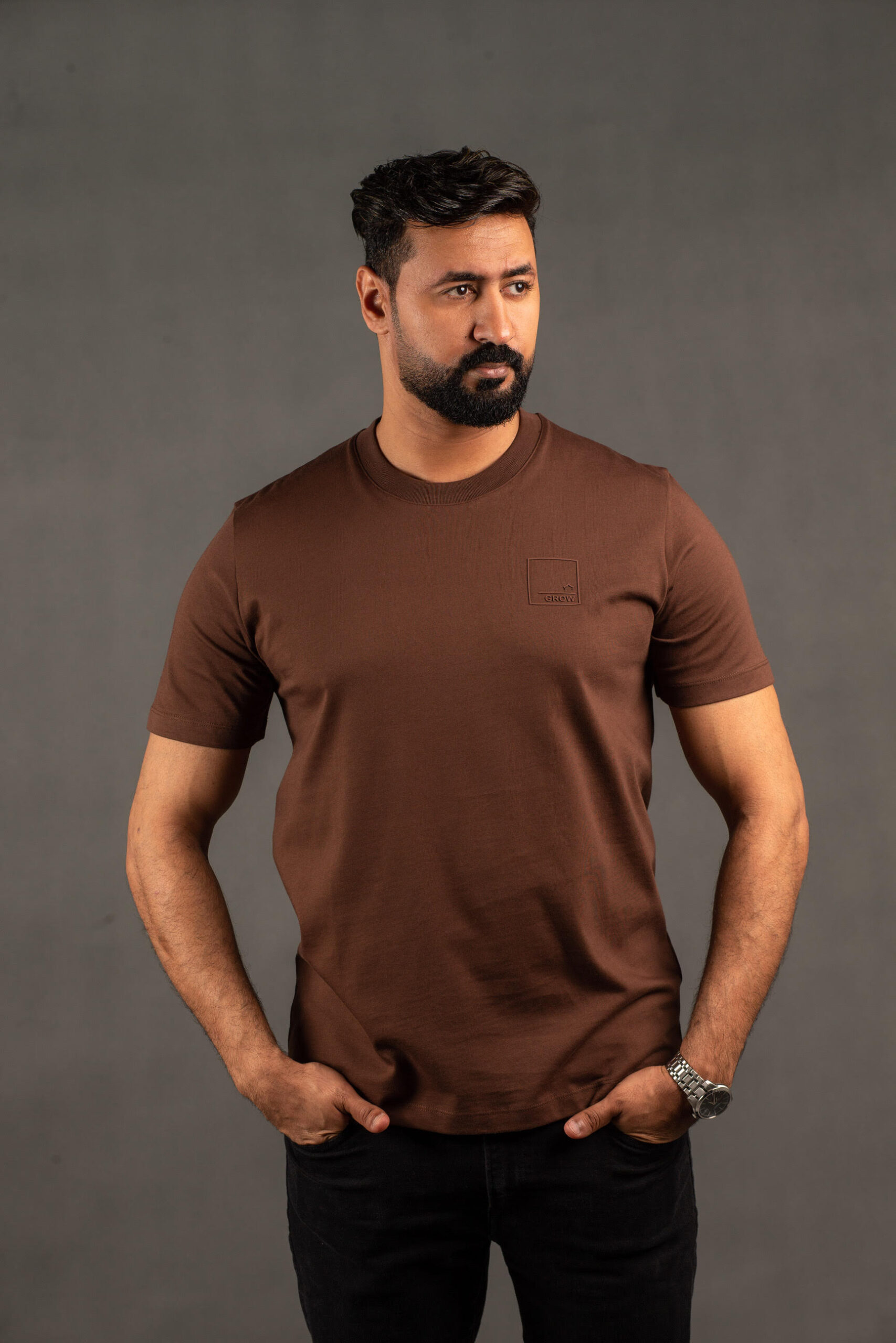g1 Brown T-shirt - Image 3