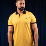 YELLOW POLO T-SHIRT