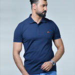 NAVY POLO T-SHIRT