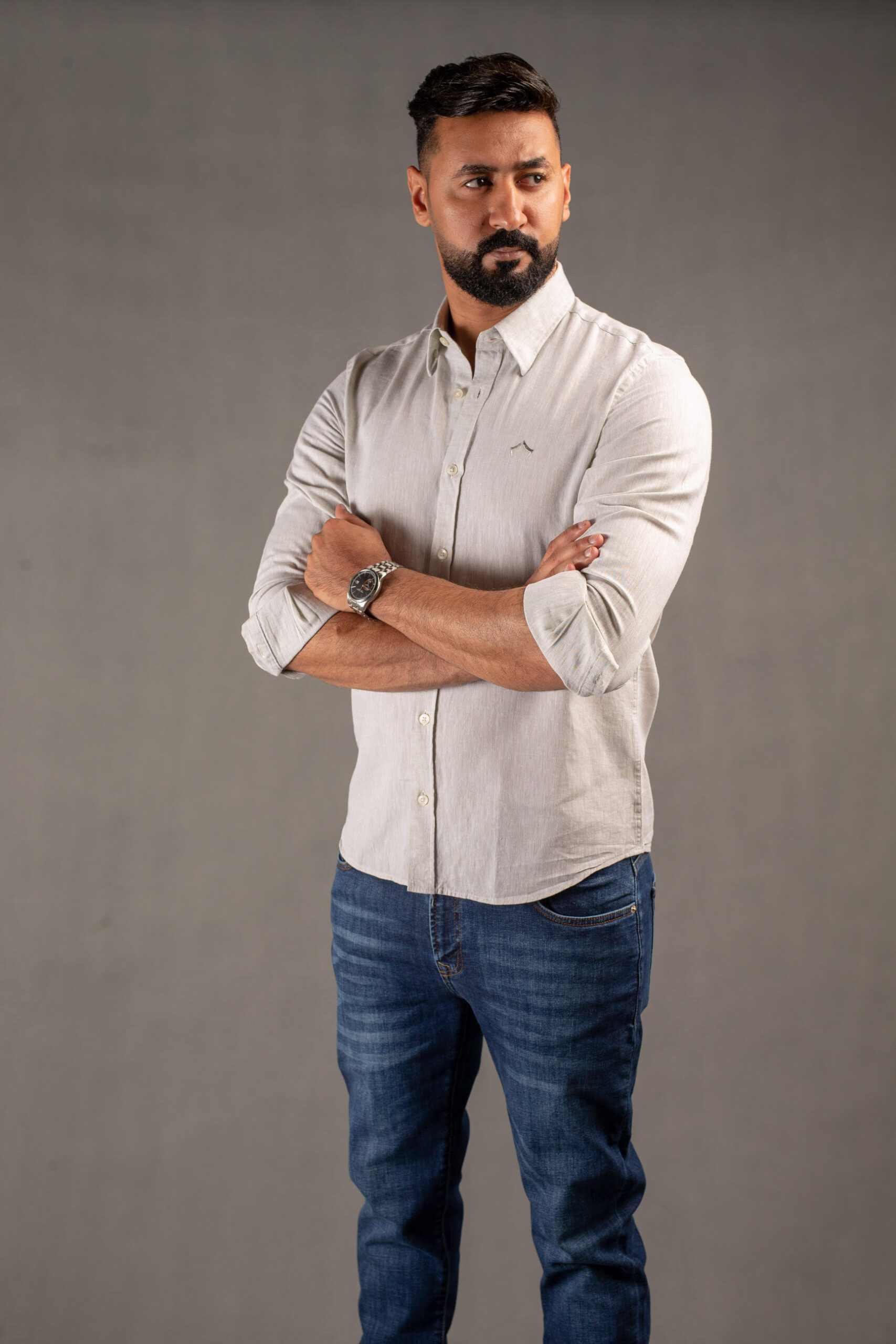 6543 Linen Shirt - Image 1